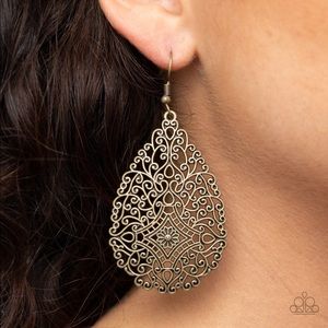 Napa Valley Vintage Brass Earrings